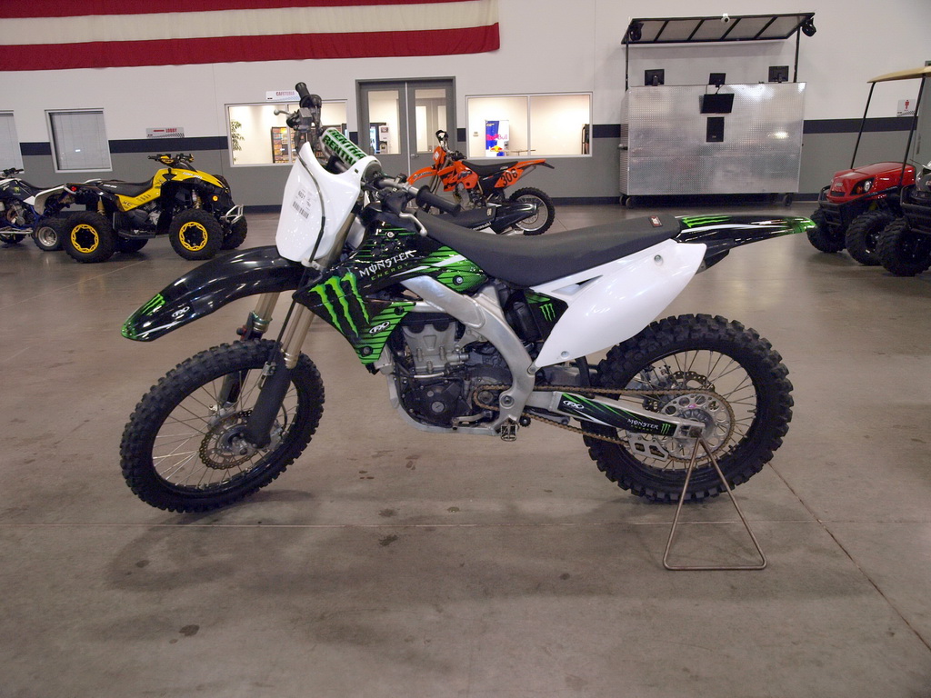 Купить мотоцикл Kawasaki KX450F 2010 фото 8